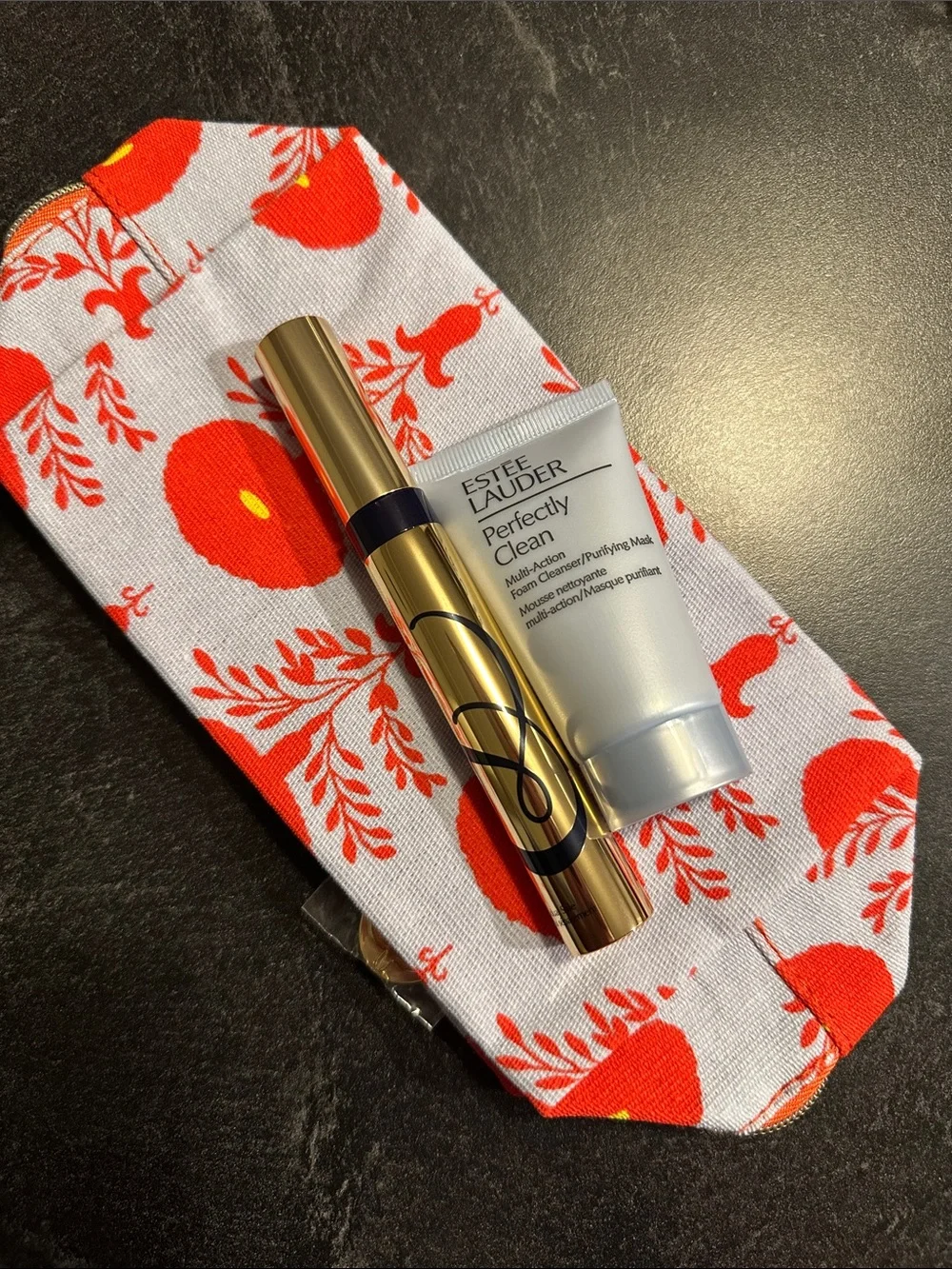Estee Lauder Perfectly Clean & Gold Mascara Set (White, Gold)